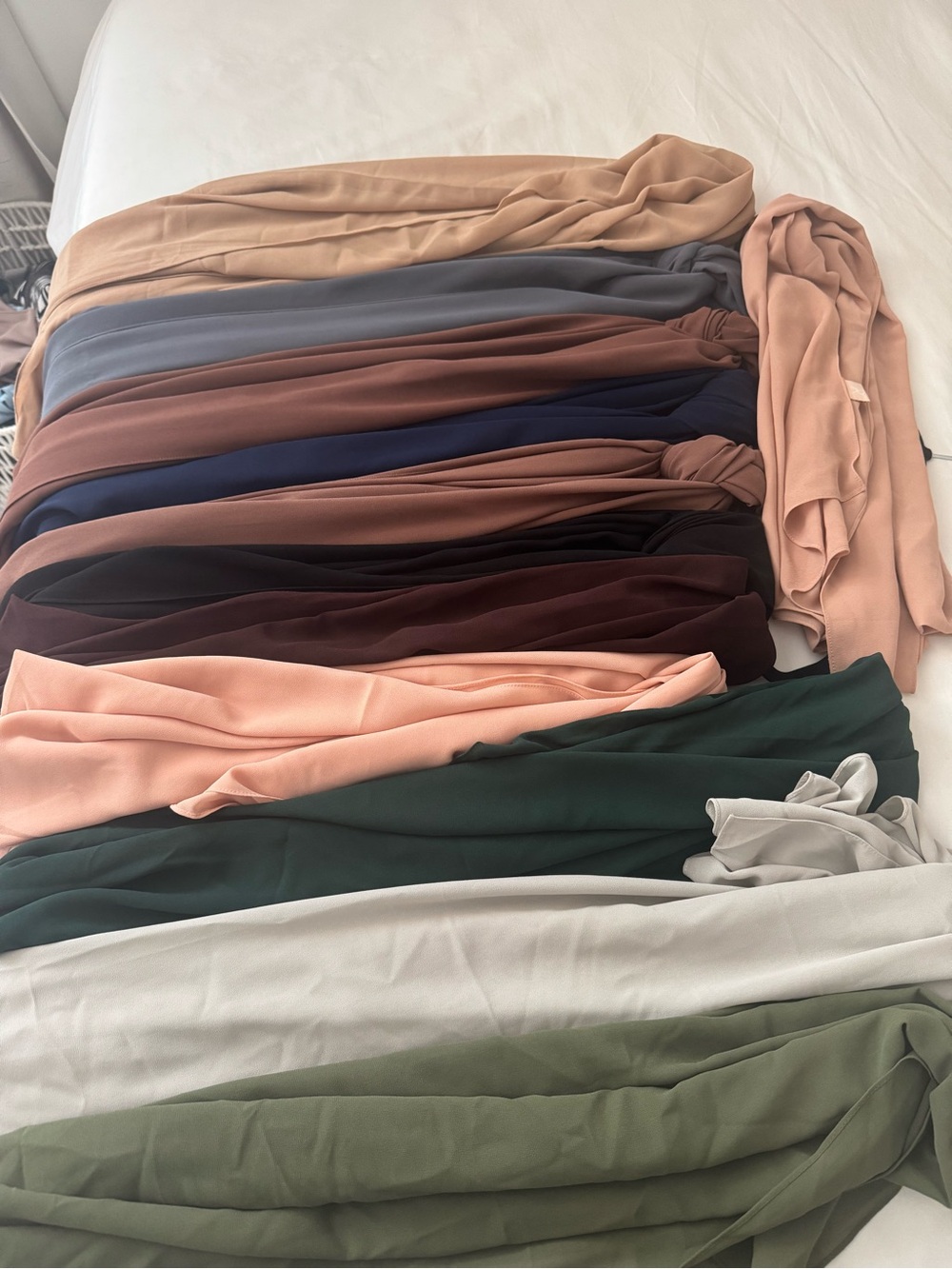 Veiled Collection Chiffon hijabs/ scarfs